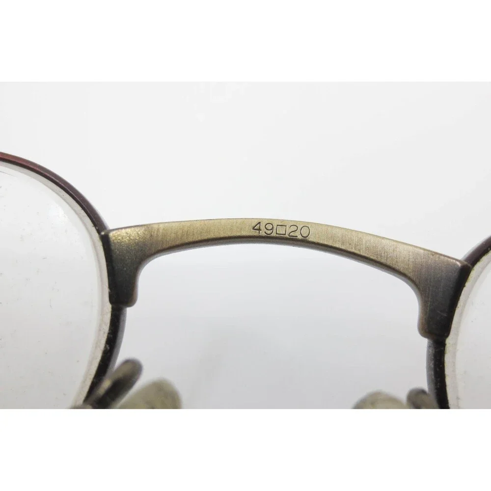 Hugo Boss Eyeglasses 0244 Bronze Gold Rectangular Metal Frames 49-20-145